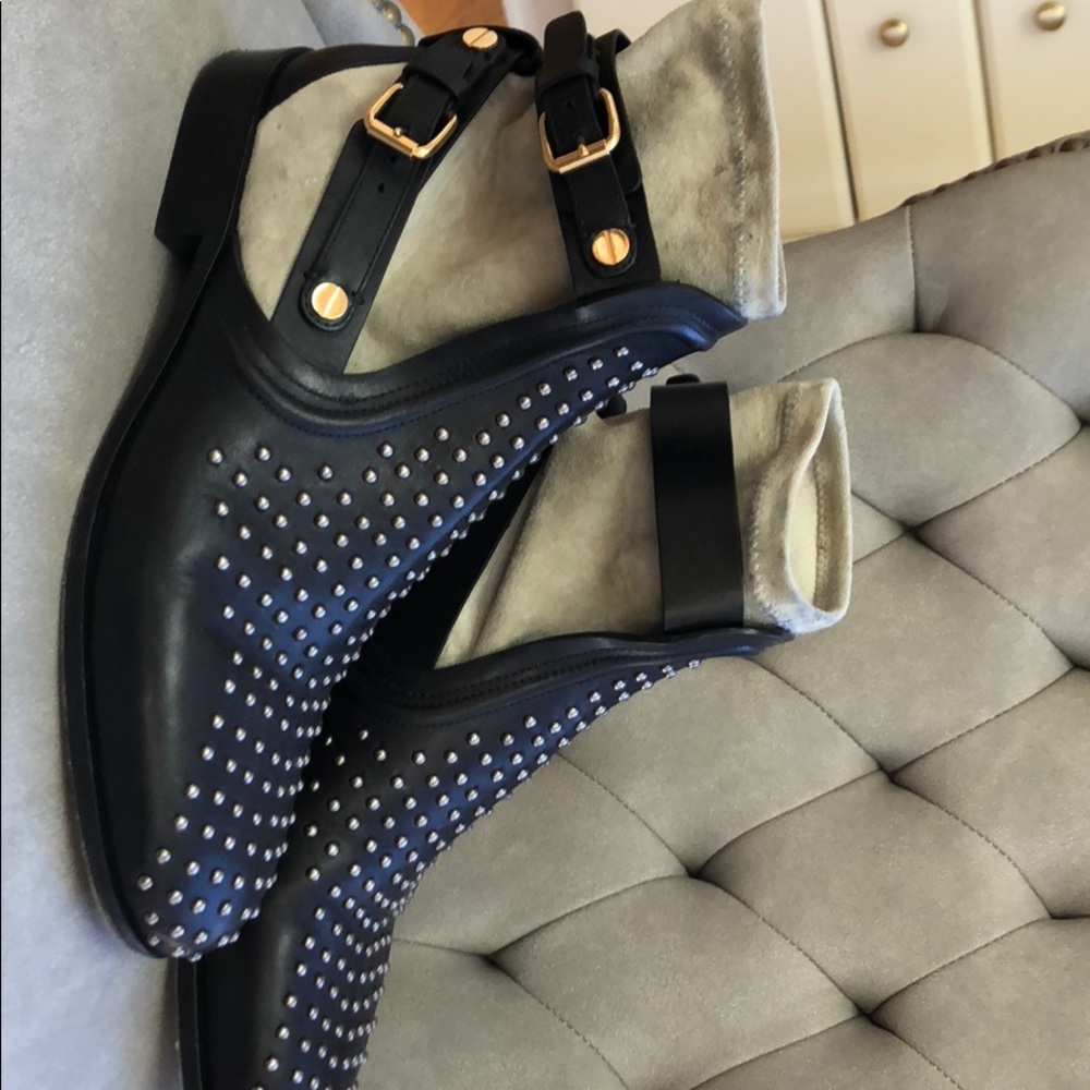 Chloe embellished sock boots